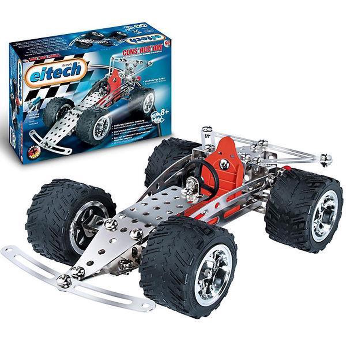 Eitech byggesæt - metal racerbil quad