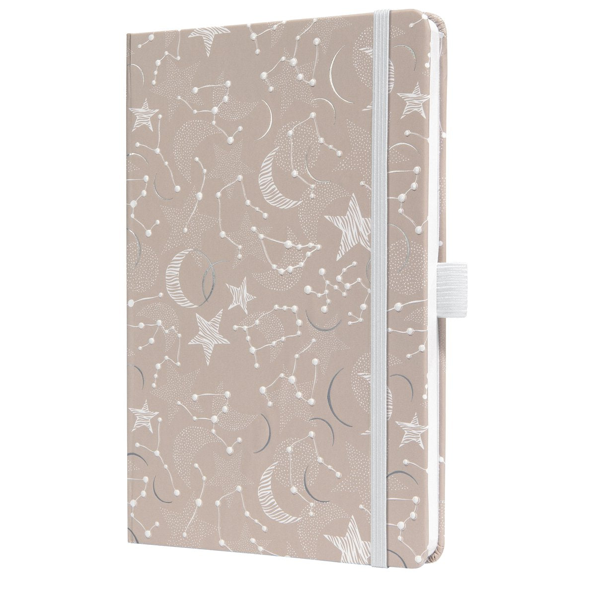 Sigel weekagenda beauty 2026 - formaat a5 - cosmic fantasy beige - hardcover - si-j6349