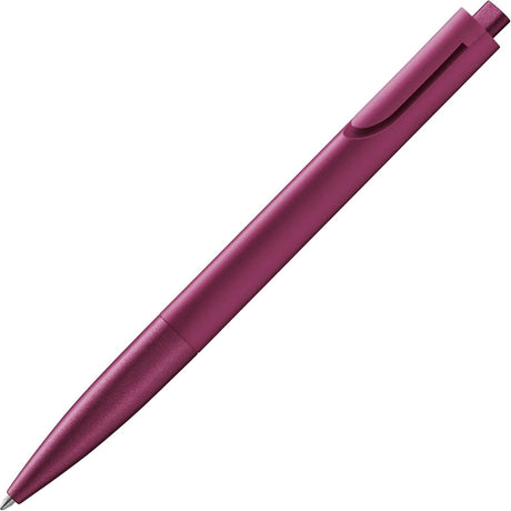 Lamy noto bordeaux kuglepen | plast i trekantet form | klips integreret i huset | inklusiv stor fillmine m 16 sort – skrivetykkelse m