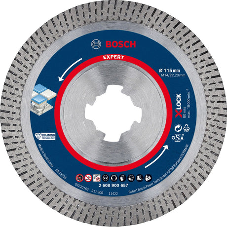 Bosch ekspert hårde keramiske x-lock diamantskæreskiver 115 x ...