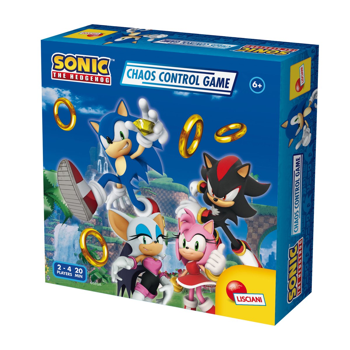 Lisciani sonic kaos kontrol spil