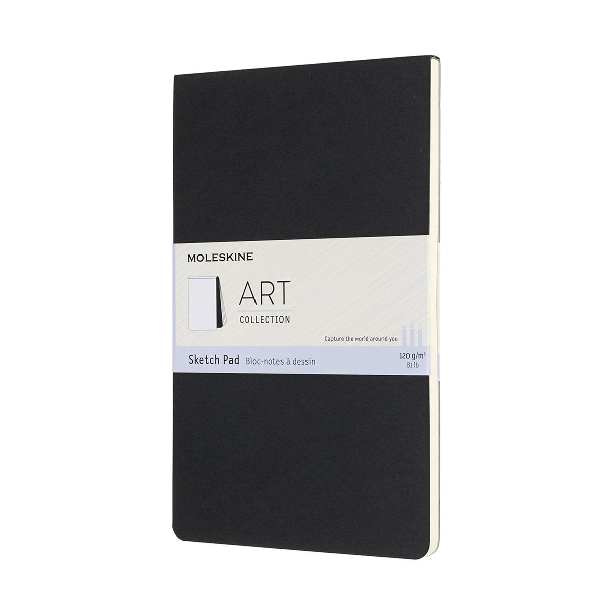 Moleskine art skitseblok - stor - sort