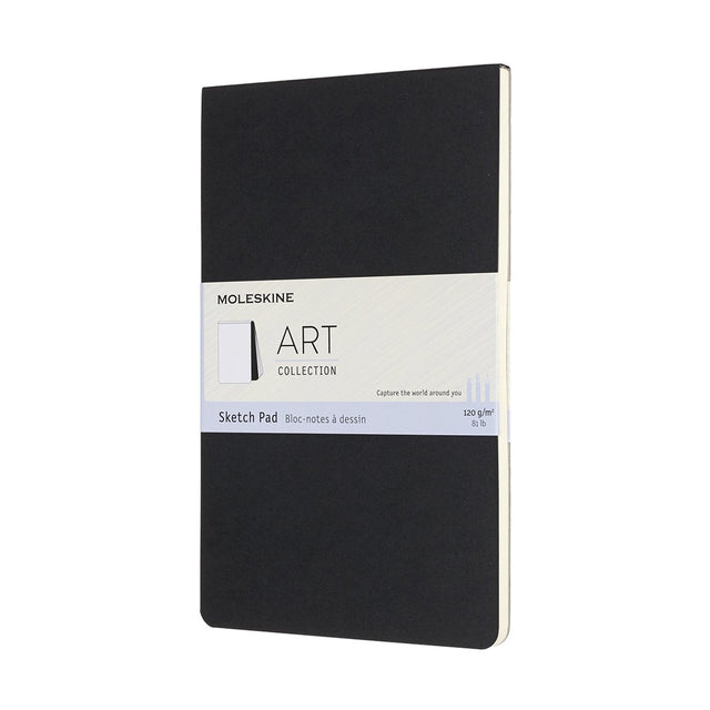 Moleskine art skitseblok - stor - sort