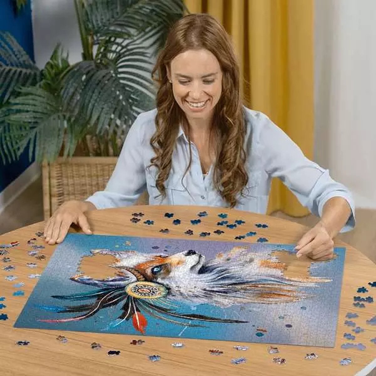 Ravensburger puslespil rævens ånd - 1000 brikker puslespil.