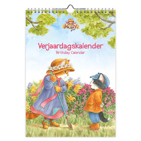 Comello franciens katten a4 verjaardagskalender mollie