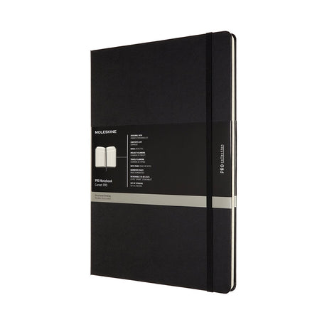 Moleskine professionel notesbog - a4 - hardcover - sort