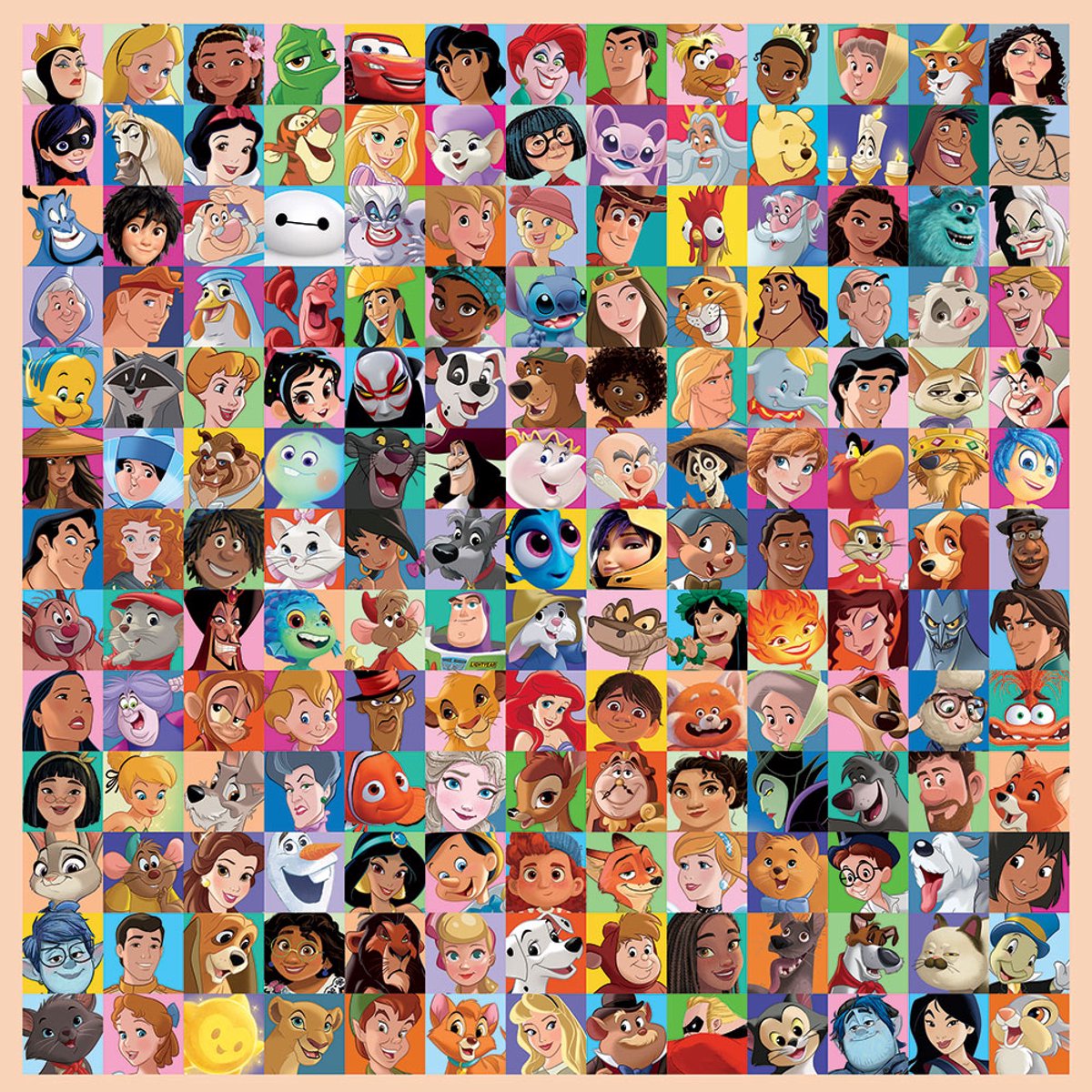 Hachette disney puslespil - sjov puslespil med 1000 brikker.