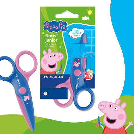 Staedtler peppa pig x noris junior saks til småbørn