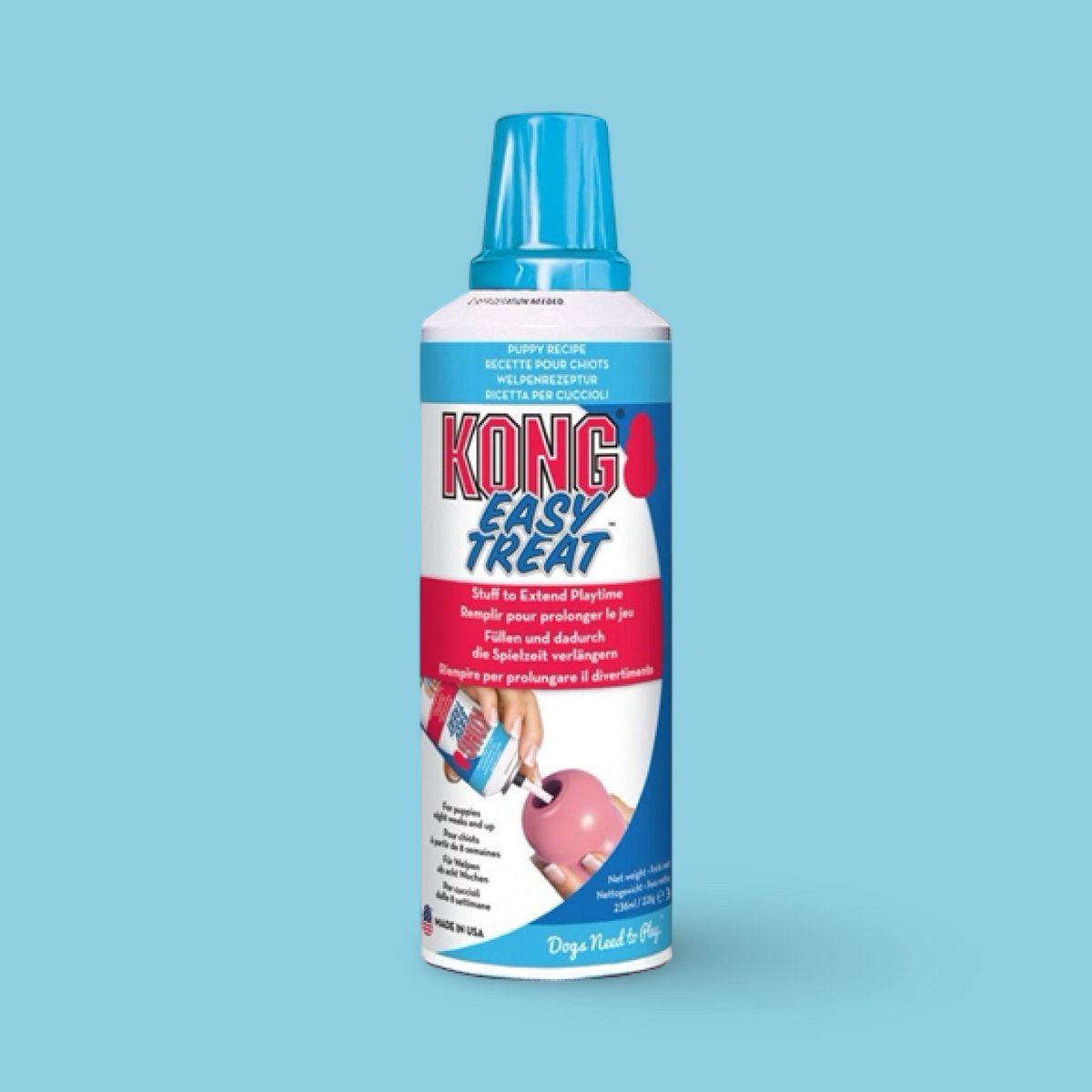Kong stuff'n paste hundesnack - hvalp - 226 gr