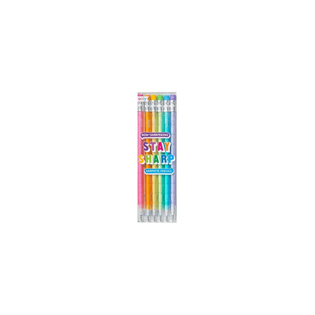 Ooly - forbliv skarp - udskiftelige grafitblyanter - 6 stk