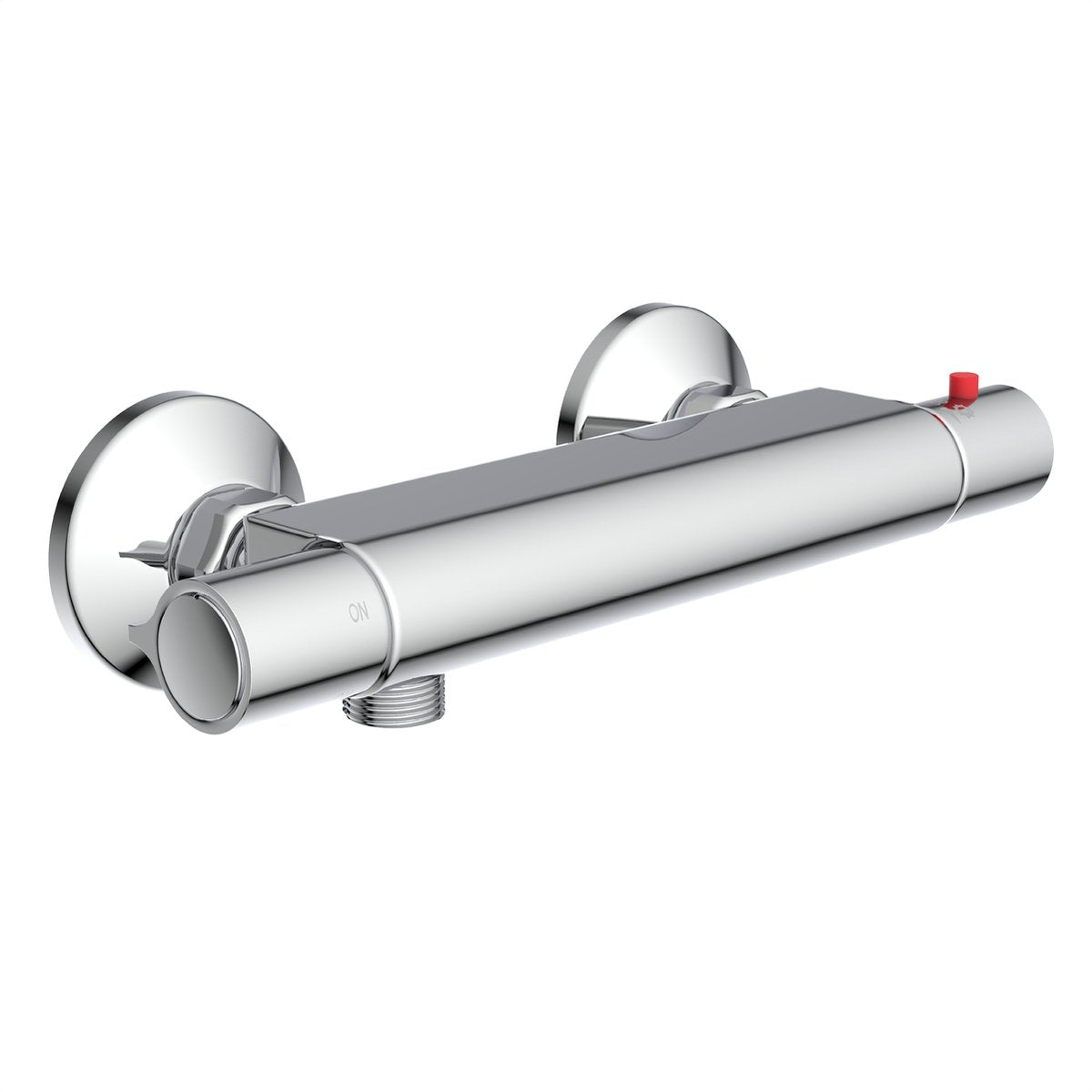 Schütte vico termostat brusehane - krom - 150 mm centerafstand