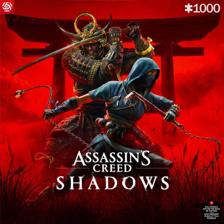 Good loot assassin's creed shadows - naoe yasuke puslespil - puslespil 1000 brikker