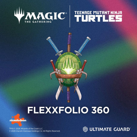 Ultimate guard flexxfolio 360 magic: the collection | teenage mutant ninja turtles - sletter