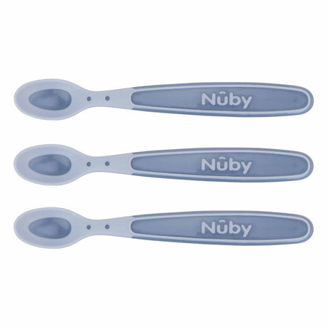 Nûby nuby - varmefølsomme babyskeer - farve kan ikke vælges - 3 stk