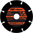 Norton clipper multi materialer - hårdmetal skæreskive - 125mm - til vinkelsliberen
