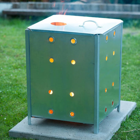 Nature - haveaffaldsforbrænding 130l - h65 x 46 x 46cm