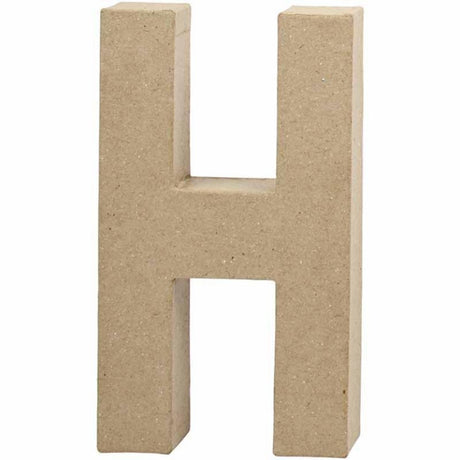 Creativ firmabogstav papmaché - h, 20,5cm