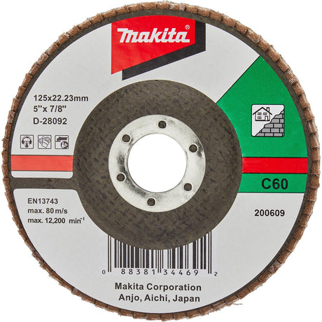 Makita klapskive 125 mm c60f - d-28092