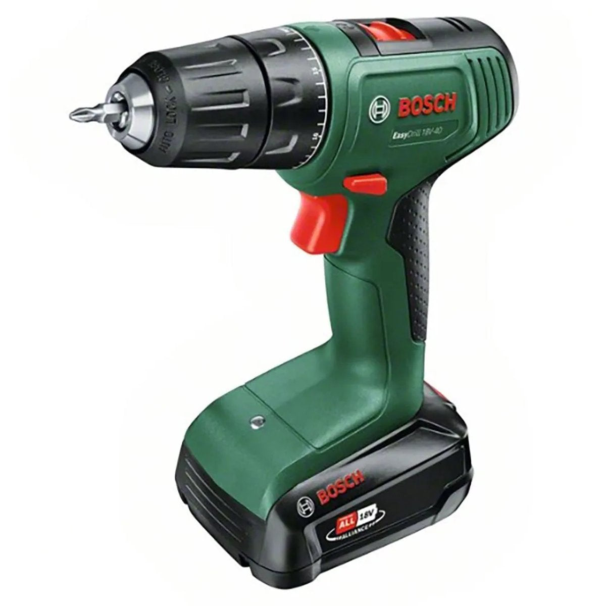Bosch easydrill 18v-40 - akku boremaskine - med 18 v li-ion batteri (2,0 ah) og en oplader