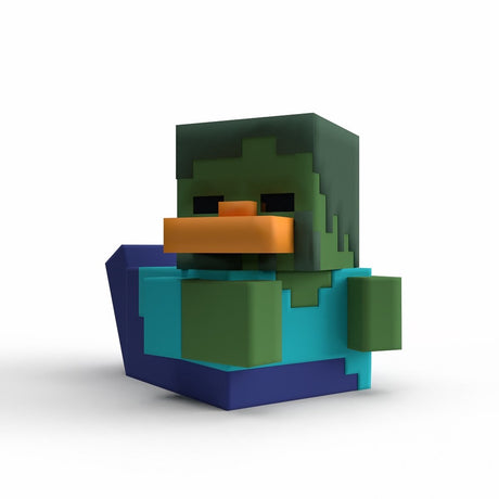 Numskull minecraft tubbz pvc figur zombie 1. udgave 10 cm mini figur