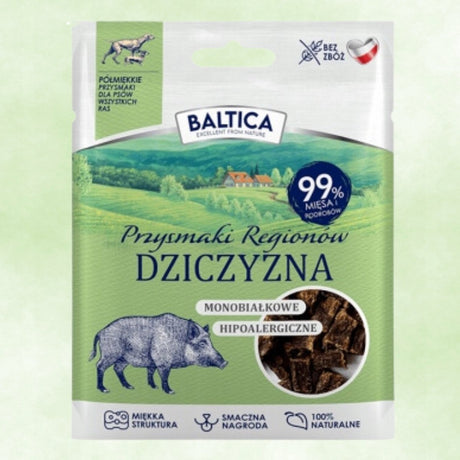 Baltica træning - hundesnacks - semi-blødt - vildt - kornfri