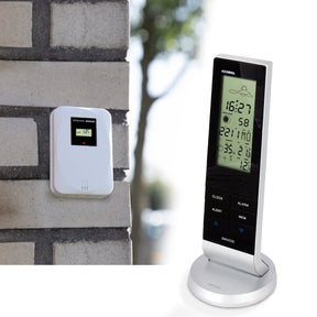 Alecto ws-1150 - professioneel weerstation met draadloze buitensensor- zwart