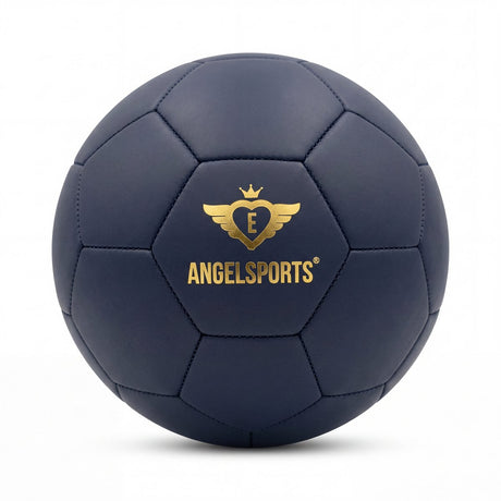 Engelhart voetbal donkerblauw maat 5 – 400 gram – speelbal voor buiten, training en recreatief gebruik -