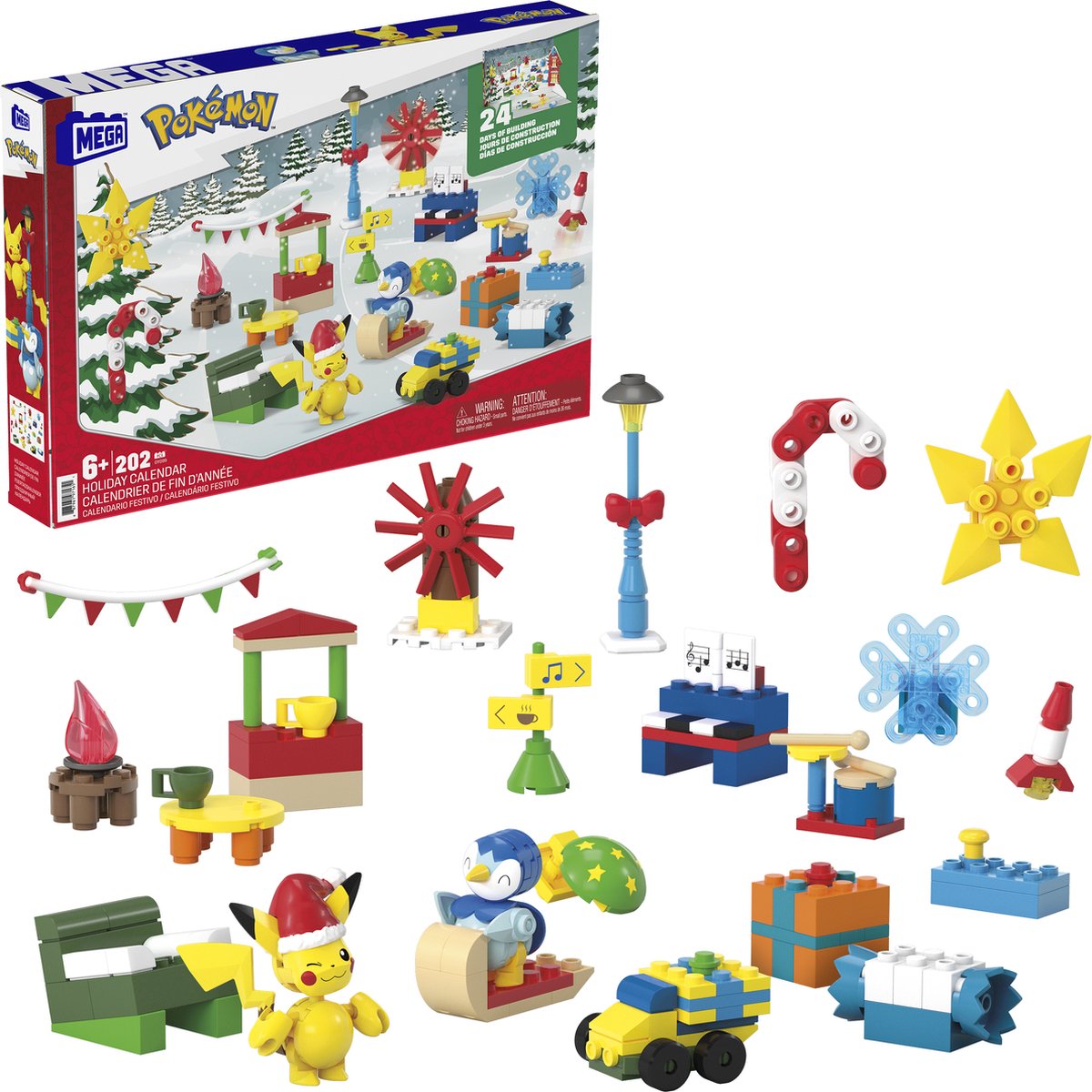 Mega Pokémon Adventskalender - Byggelegetøj