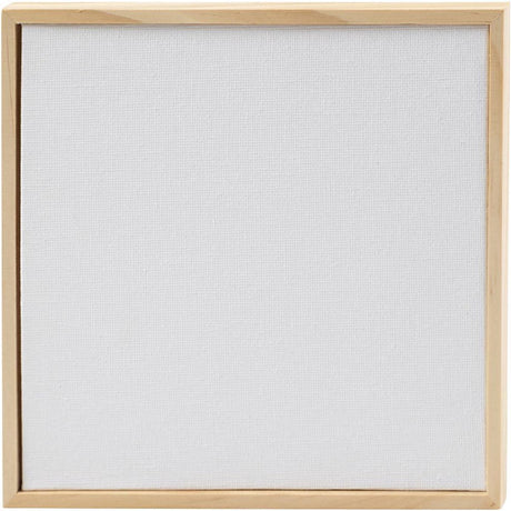 Creativ virksomhed https: www.cchobby.nl canvas-panel-with-frame-size-15-8x15-8-cm-280-gr-white-10-piece-1-box