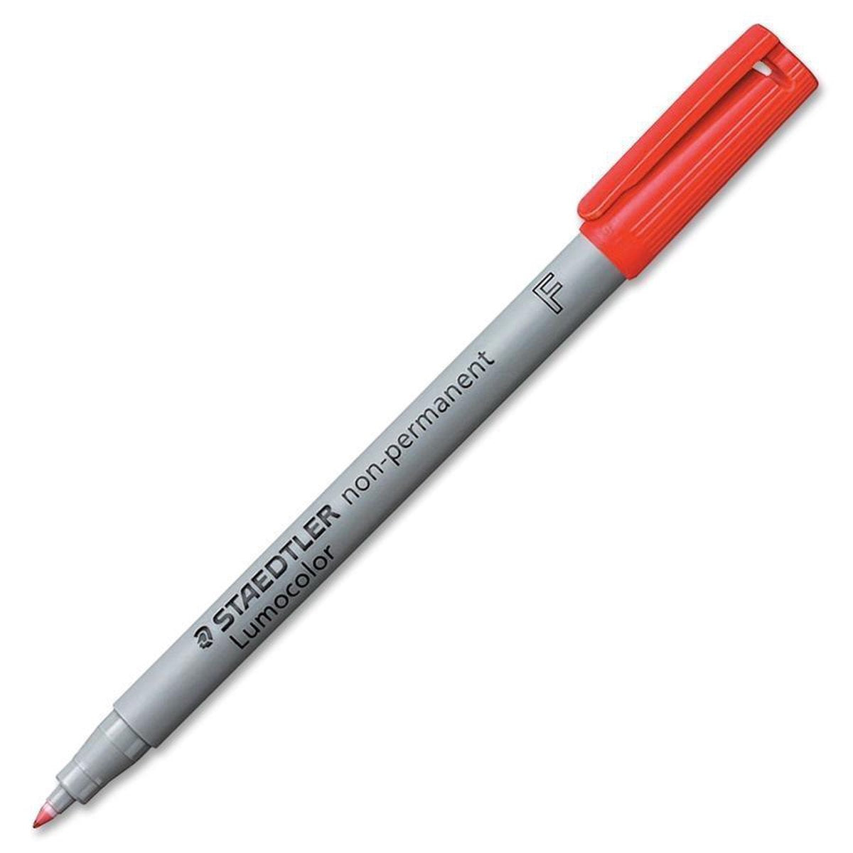Staedtler lumocolor f ikke-permanent rød