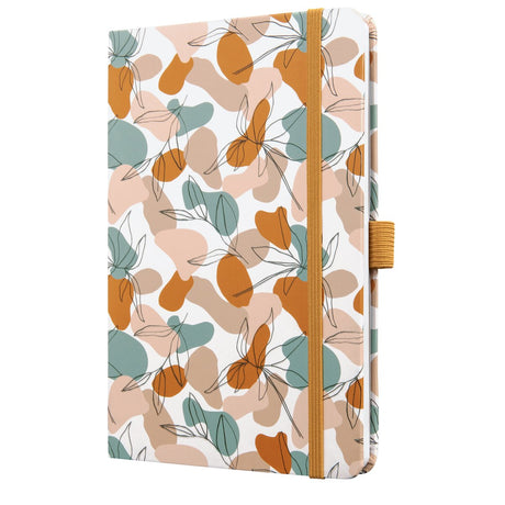 Sigel notesblok efterårsblade a5 foret hardcover