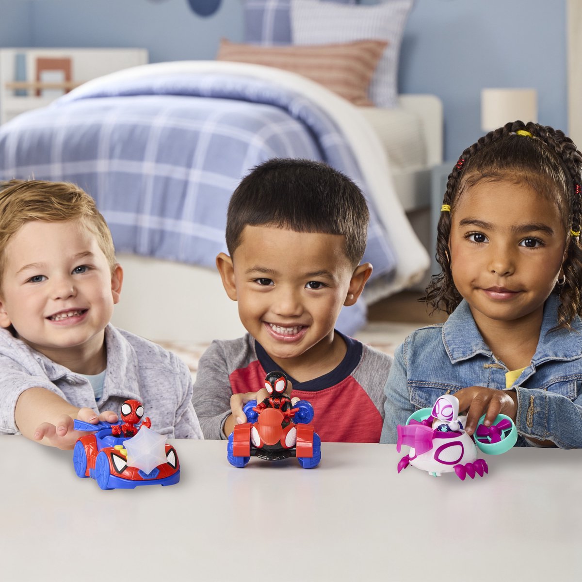 Marvel Spidey and His Amazing Friends Spidey Vehicles 3-pack