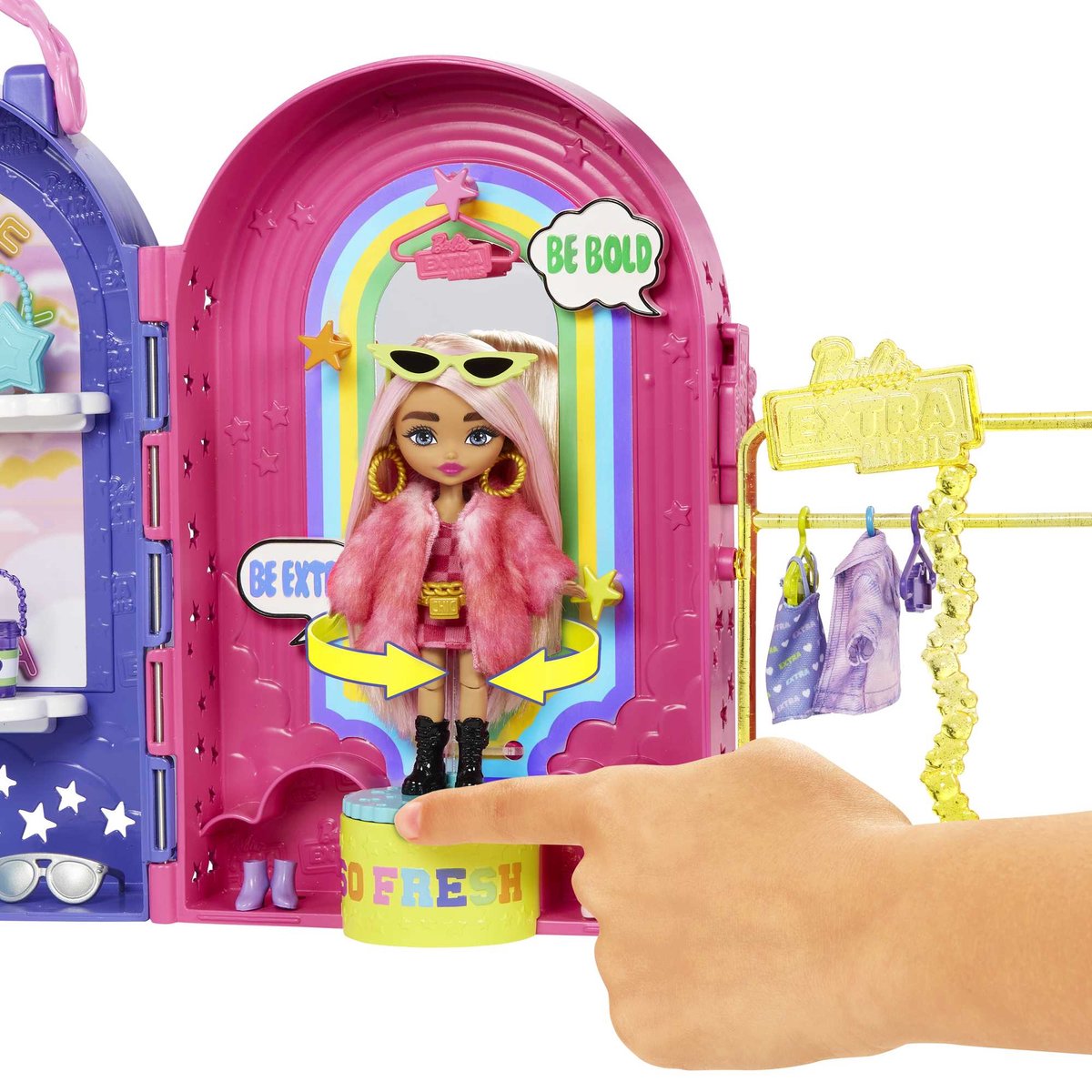 Barbie extra minis boutique - leg figursæt