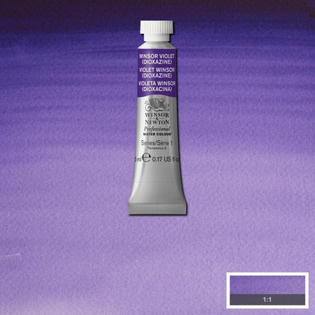 Winsor newton watercolor paint w n 5ml – 733 winsor violet (dioxazine)