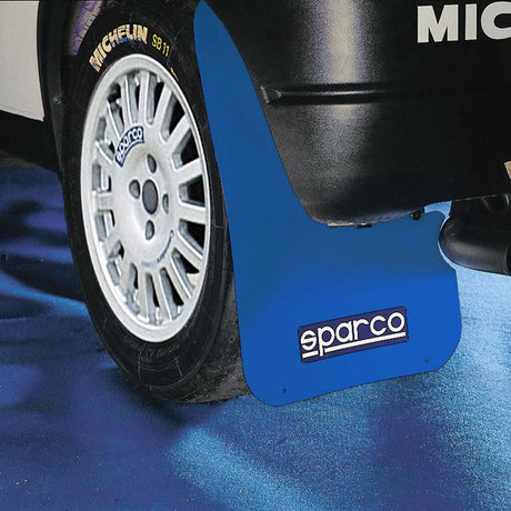 Sparco universal stænklapper 'store' - blå sæt med 2 stk