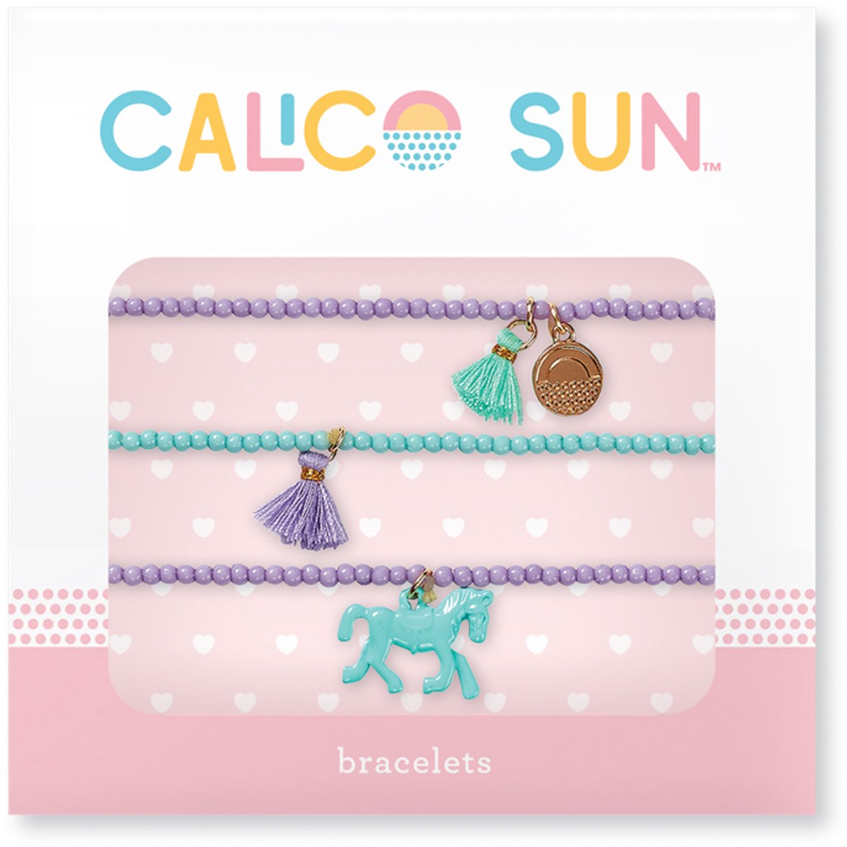 Calico sun - zoey armbånd - hest
