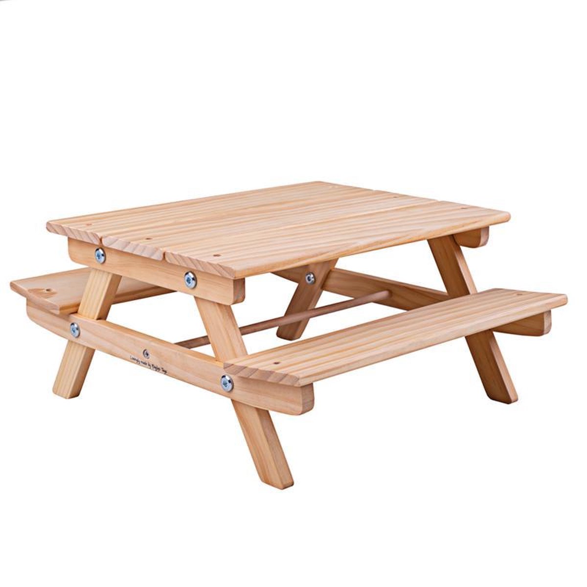 Bigjigs dukkemøbel picnicbord højde 27cm