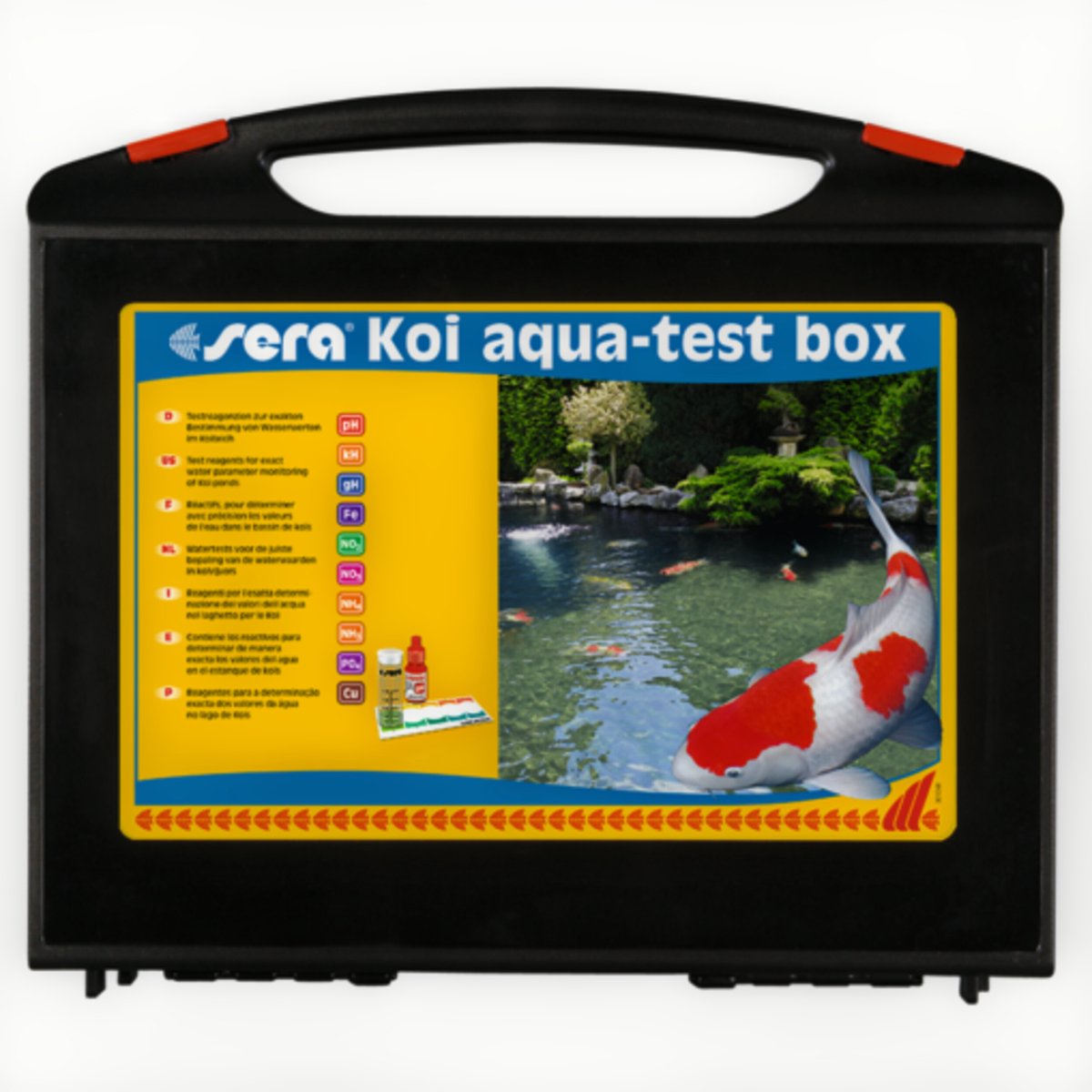 Sera koi aqua testboks