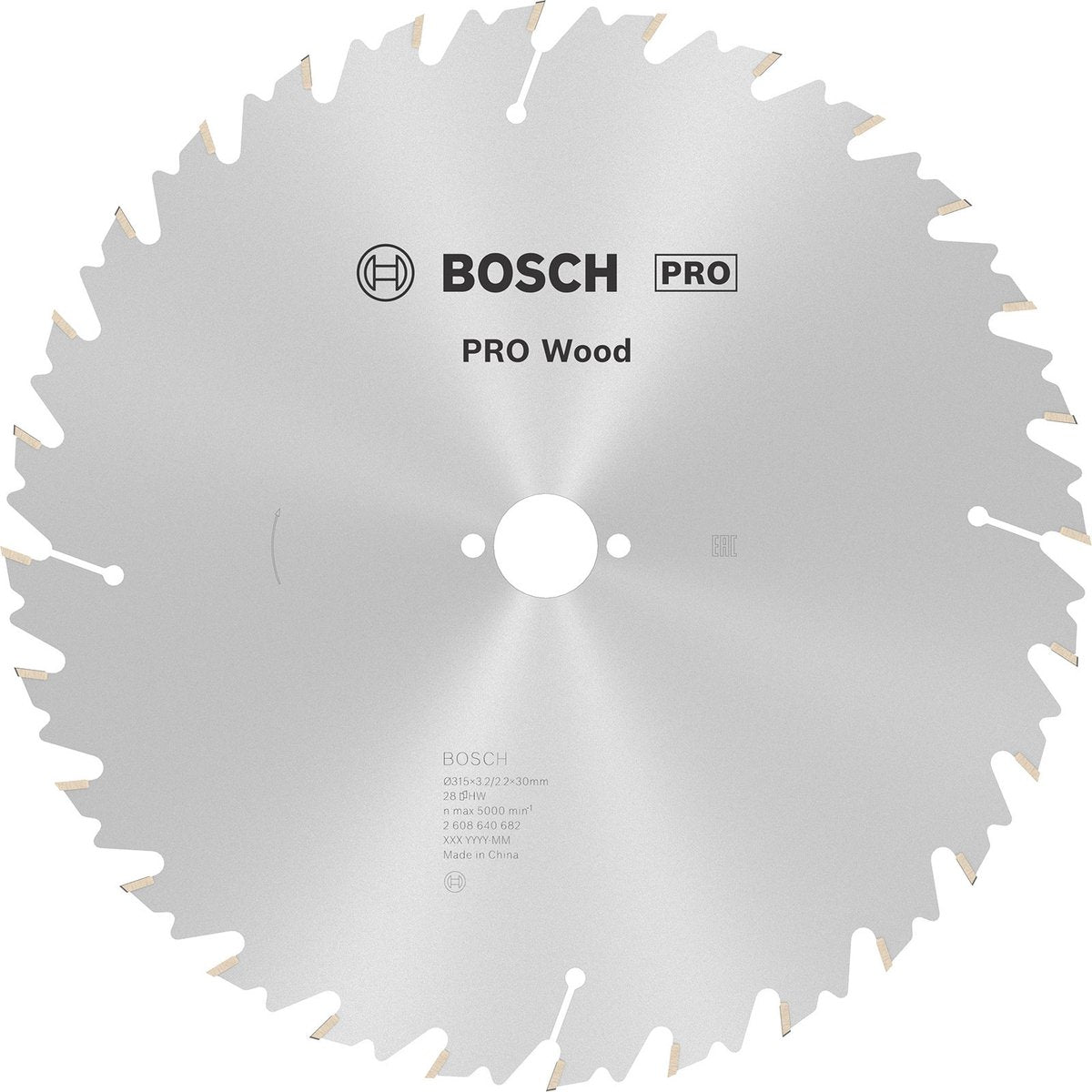 Bosch cirkzb speed t 315x30x3,2 28t wz