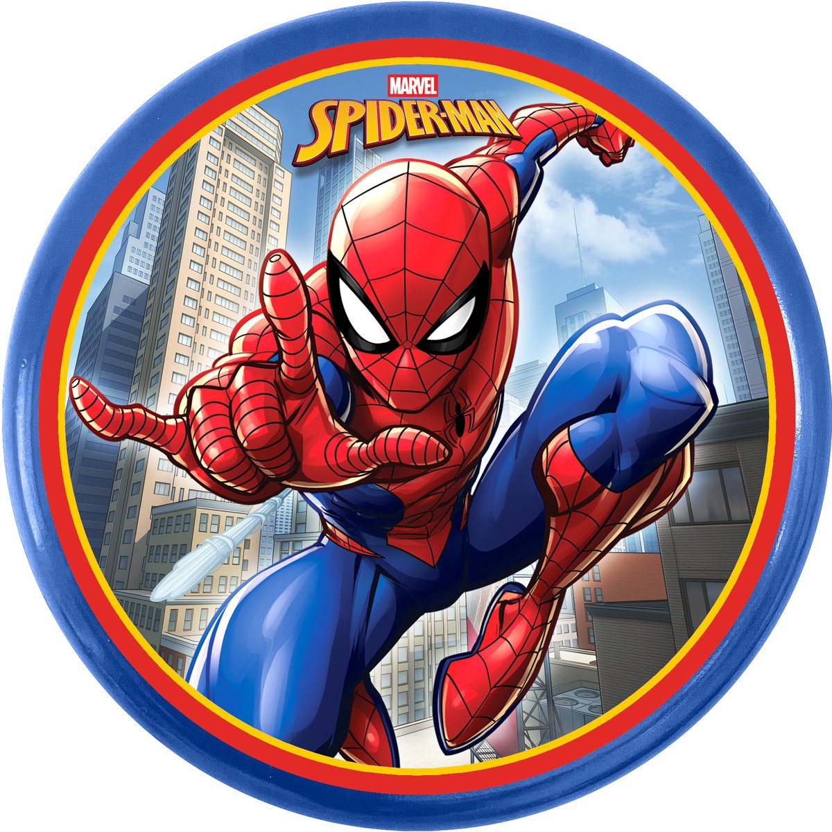 Sombo wurfscheibe spiderman, forskellige farver, plastik