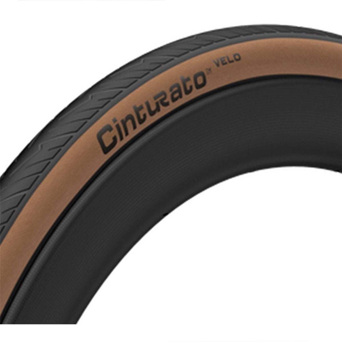 Pirelli cinturato velo tubeless ready klassisk landevejscykeldæk - 26mm