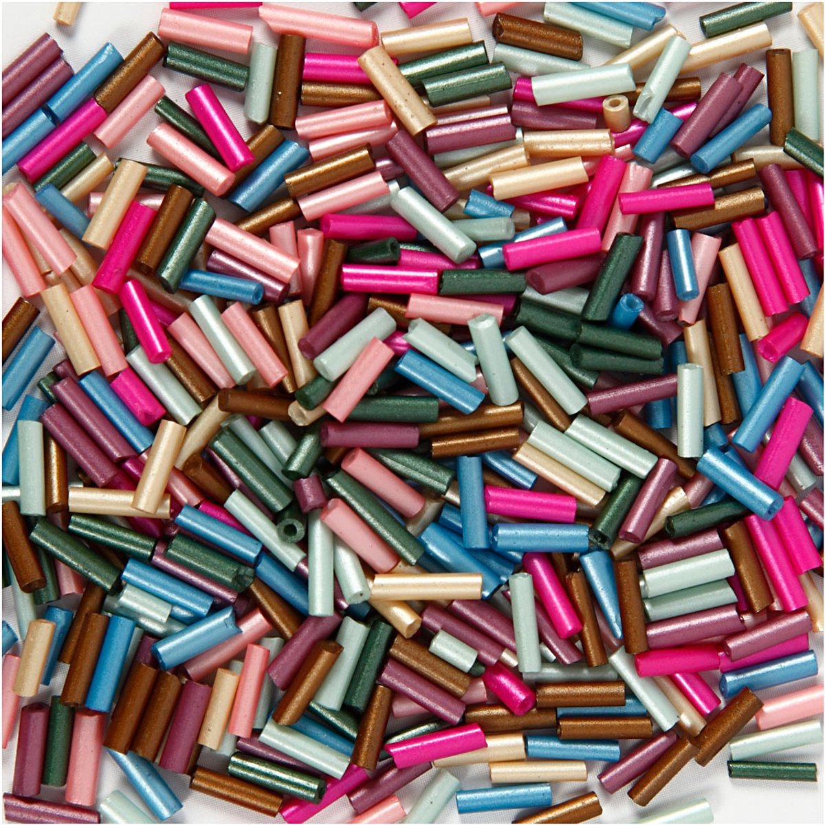 Creativ Company Beading Mix metalliske farver, 130 gram