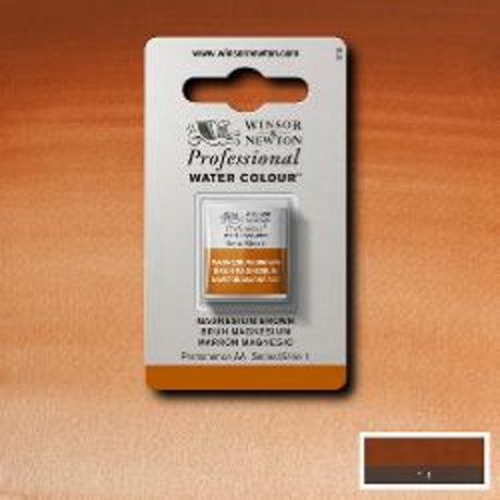 Winsor Newton professionel akvarelmaling halv kop Winsor Magnesium Brown