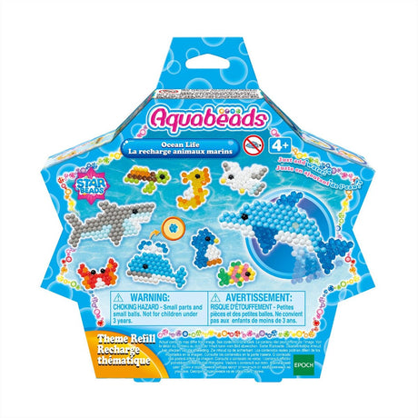 Aquabeads tema refill havdyr - 600 perler