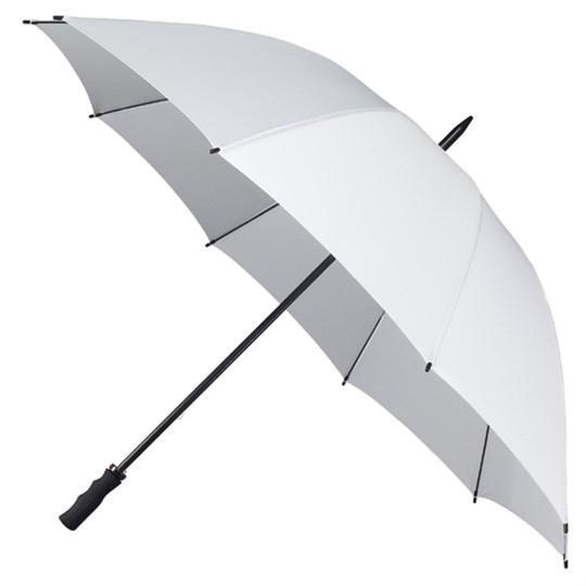 Falcone - stormparaply - ø 130 cm - golfparaply - vindtæt - hvid