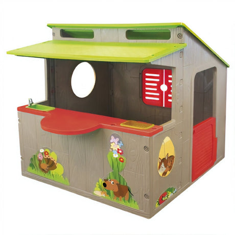 Paradiso legetøj kiosk legehus 139 x 118 cm