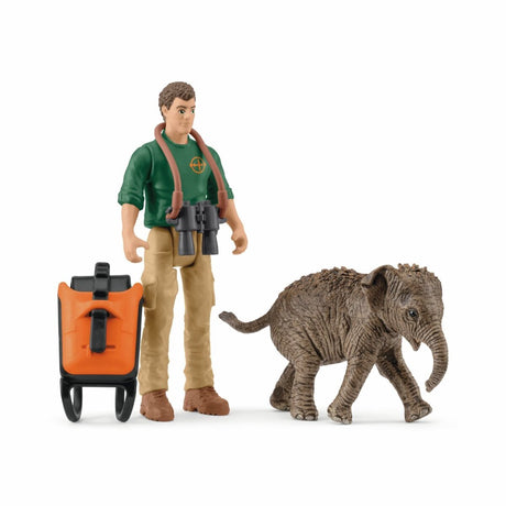 Schleich 81476 forsker på udflugt.