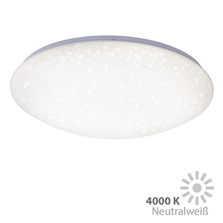 Briloner vipe - loftslampe - loftslampe med stjernedekor - LED - 24 watt - 2.400 lumen - 4.000 Kelvin - ø 49cm