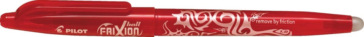Pilot kuglepen frixion kugle 10 rød 12 stk