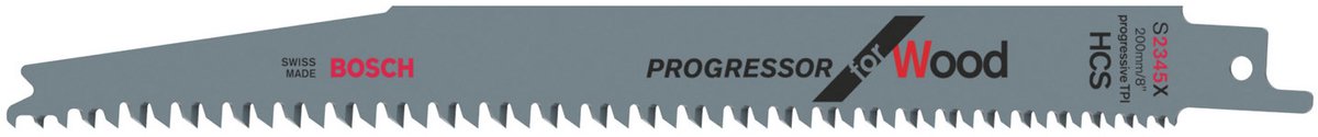Bosch - frem- og tilbagegående savklinge s 2345 x progressor til træ